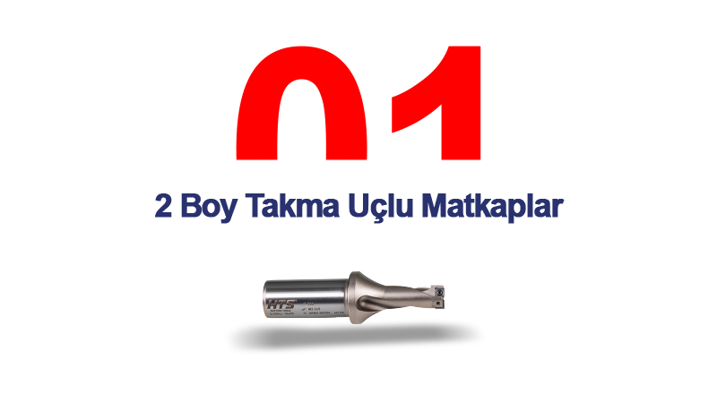 2 Boy Takma Uçlu Matkaplar